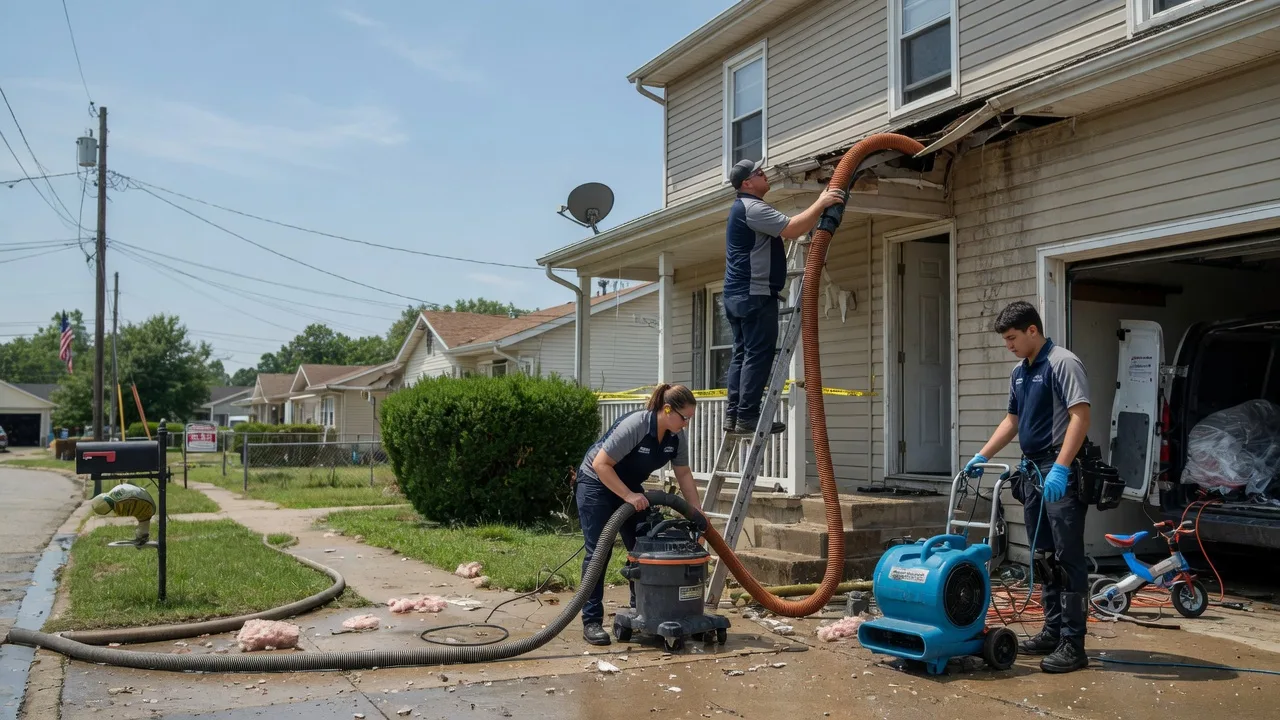 Water Damage Restoration in Plano, IA near me